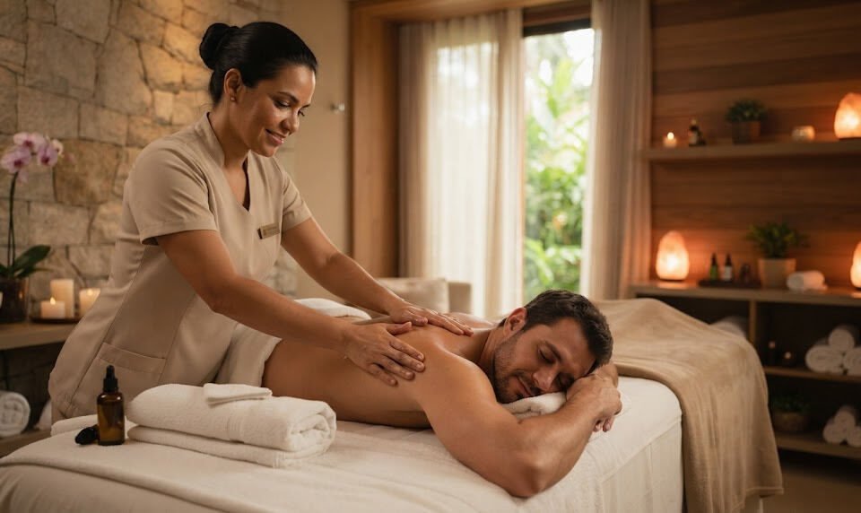 Massagem para Tensão Muscular: Pescoço, Ombros e Costas